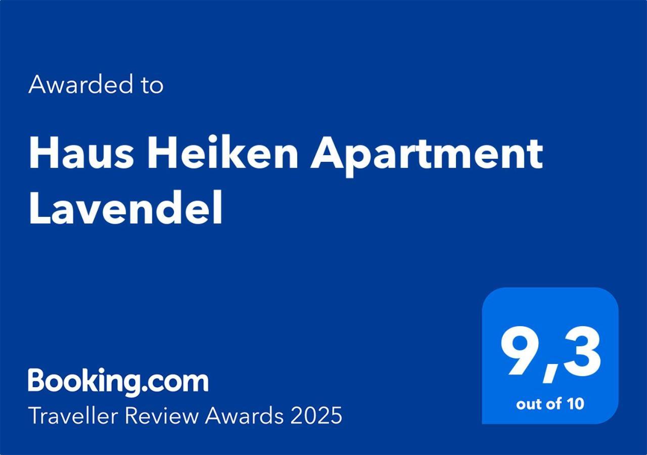 Haus Heiken Apartment Lavendel التنبورغ المظهر الخارجي الصورة